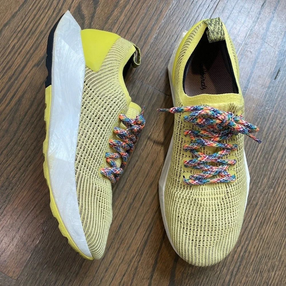 Allbirds Tree Flyers Buoyant Yellow (Blizzard Sole) Women 9 - Picture 12 of 12